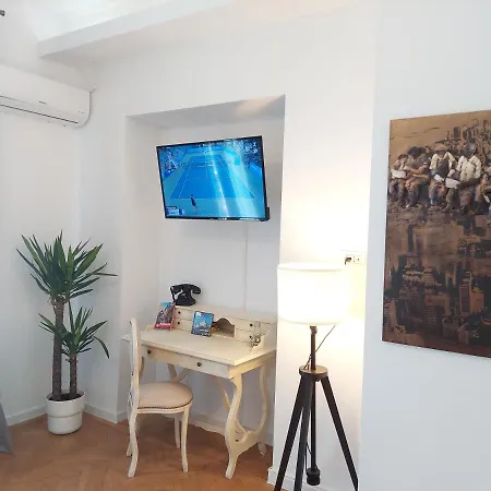 Moonlight River With Balcony Old Town Bucarest