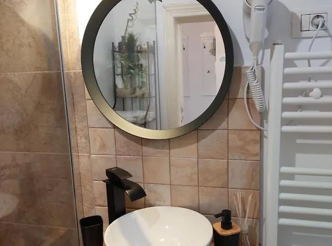 Moonlight River With Balcony Old Town * Bucareste