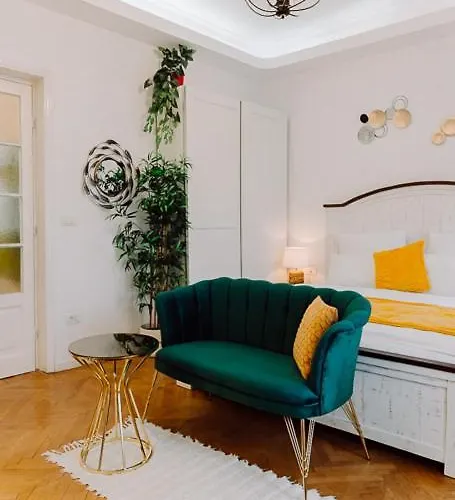 Moonlight River With Balcony Old Town * Bucareste